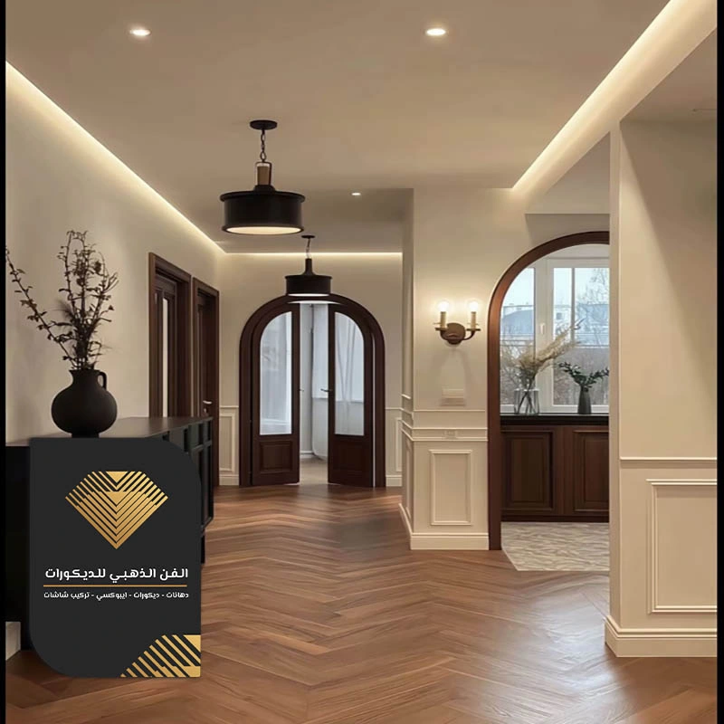 ديكور مداخل بديل الخشب حي الفردوس بجدة