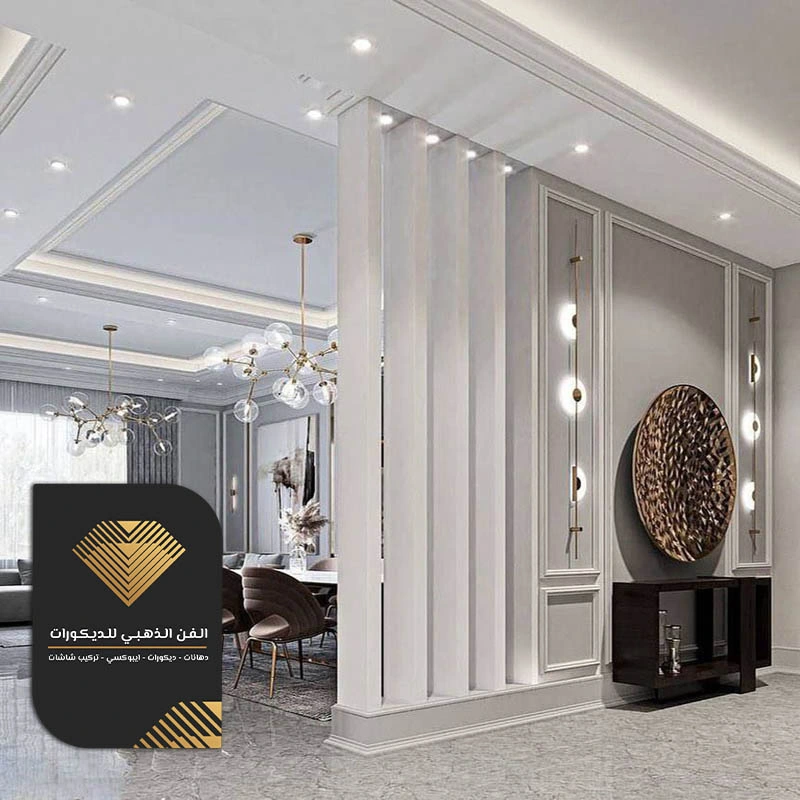 ديكور مدخل صالة حي الرحاب جدة