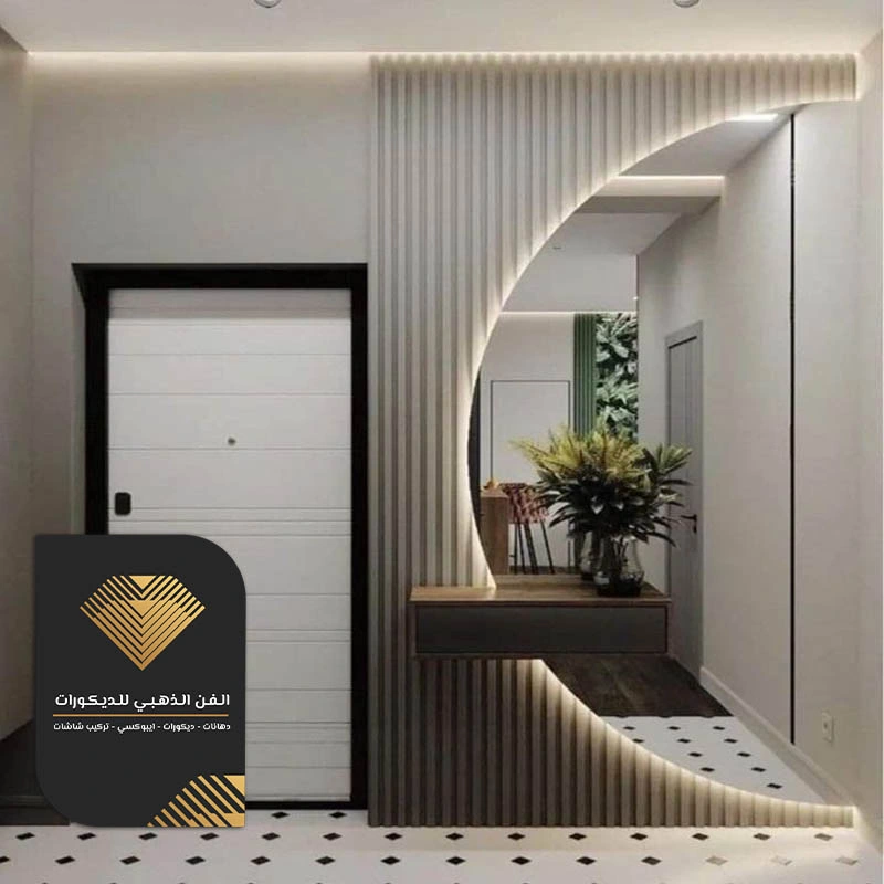 تفصيل مداخل خشب حي الشراع جدة
