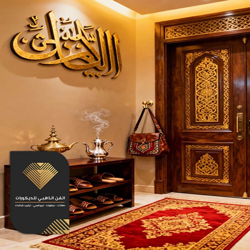 صور ديكورات مداخل حي الاندلس بجدة