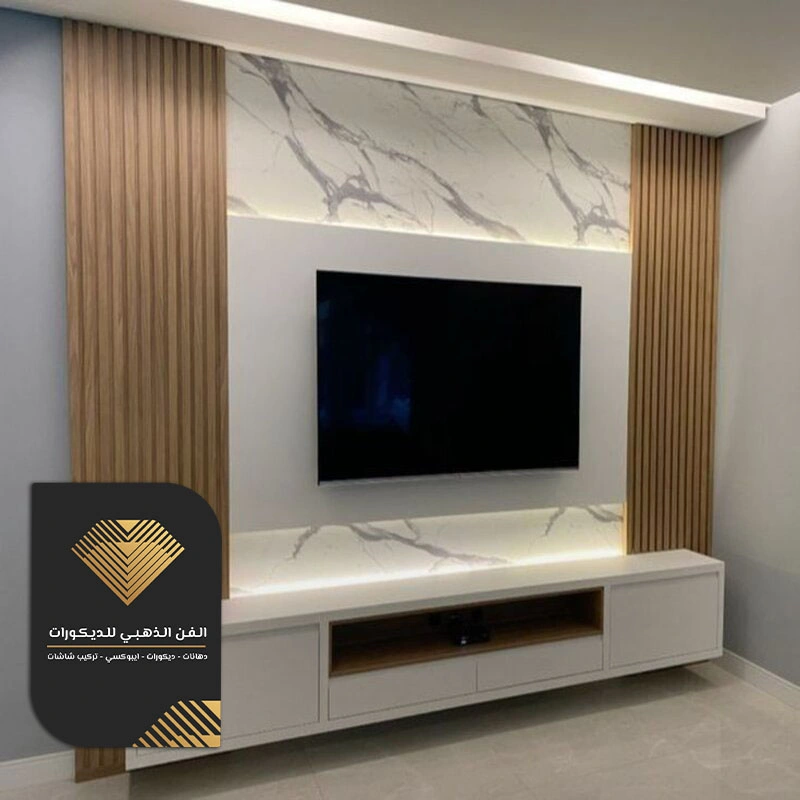ديكور تلفزيون بسيط جدة حي الكوثر