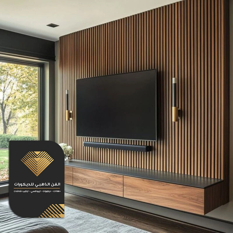 ديكور تلفزيون جدار جدة حي الشويضي